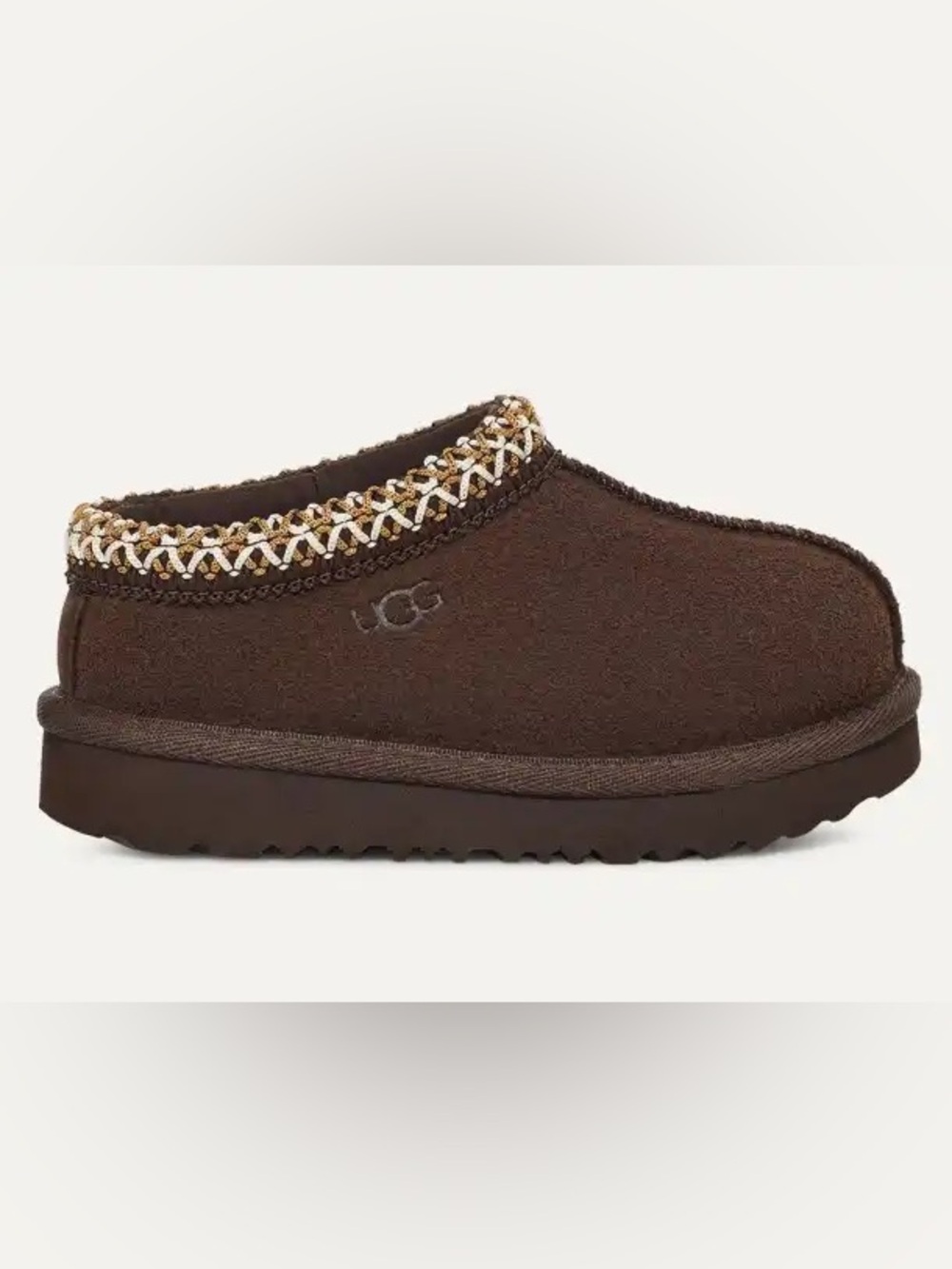 UGG tasman II toddlers size 7 dusted cocoa